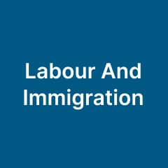 Labour and Immigration